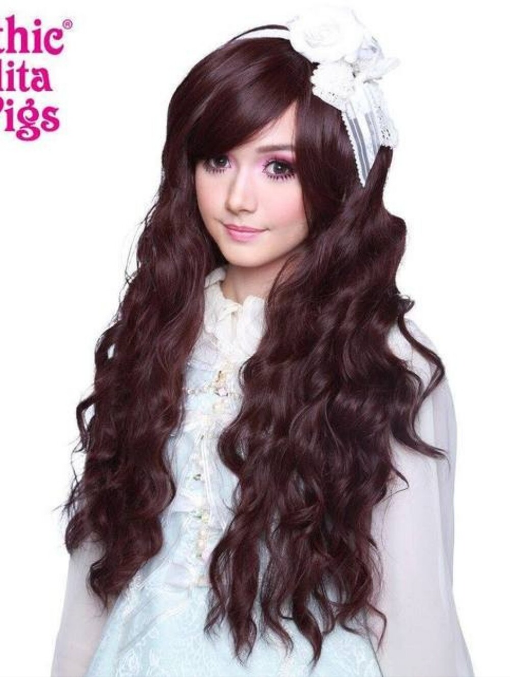 Rockstar Wigs Classic Wavy Black Mahogany Burgundy Wig